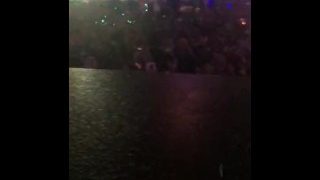 Australian woman fucks crowd up on a spiritual level