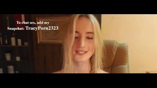 Brunette princess gives herself an orgasm