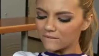 Coach fucks cheerleader after practice