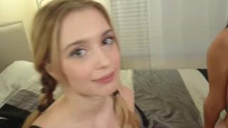 DadCrush – Sharing Step Daddys Cock WIth Bestie