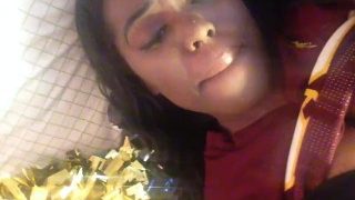 Pussy Play after Cheer Practice