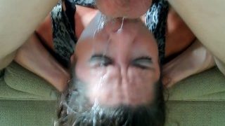 StepMom Teaches Son how to FaceFuck – PREVIEW CLIP